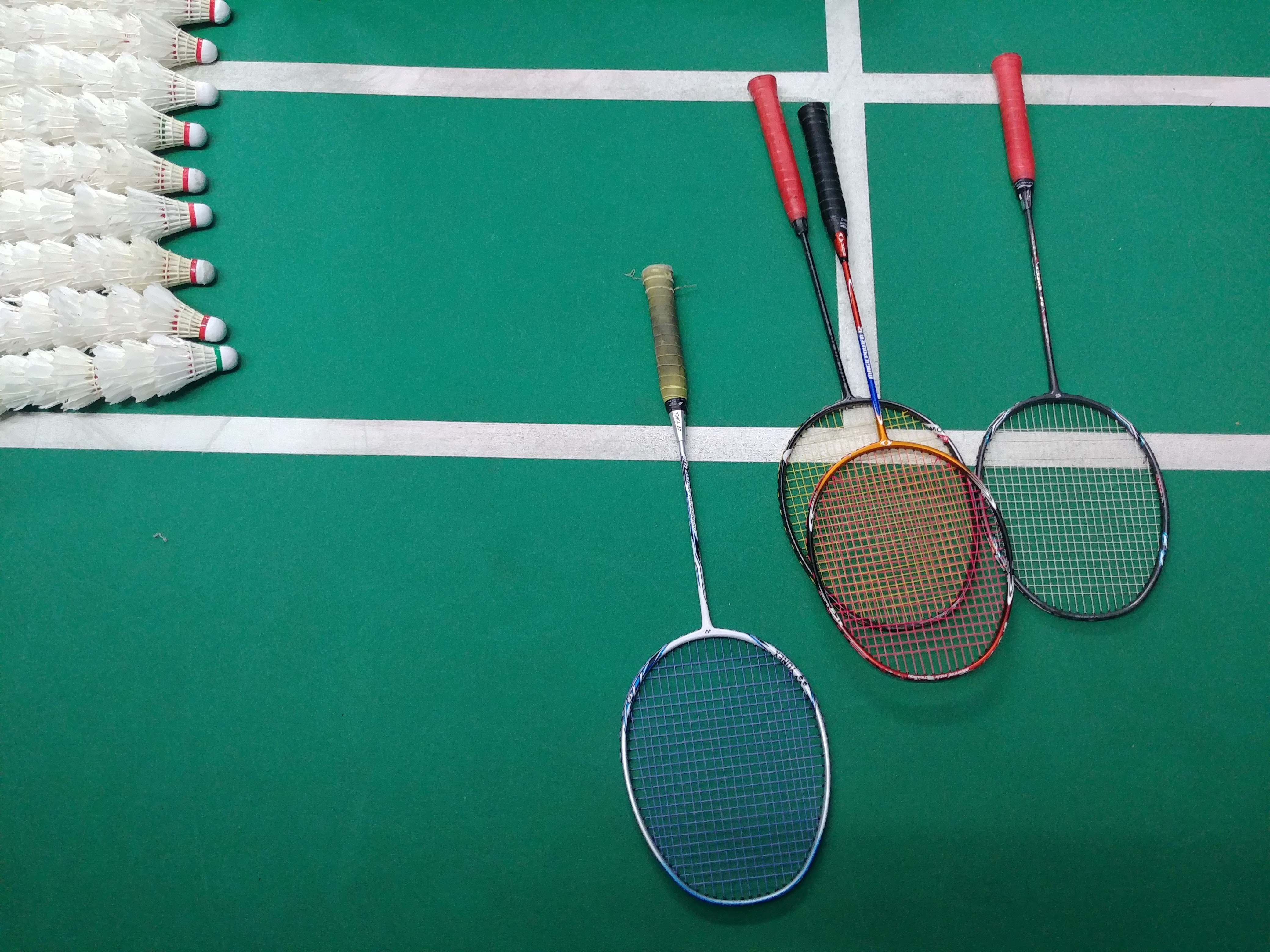 Badmintonové rakety
